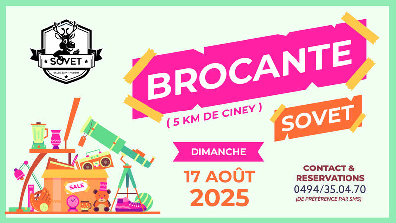 Brocante d'aout