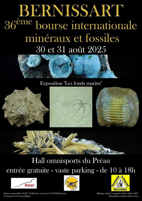 36ème bourse internationale minéraux et fossiles