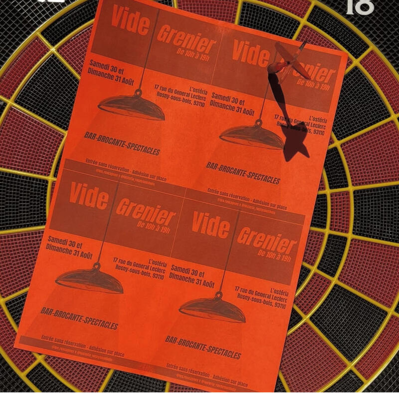 Cabaret vide grenier