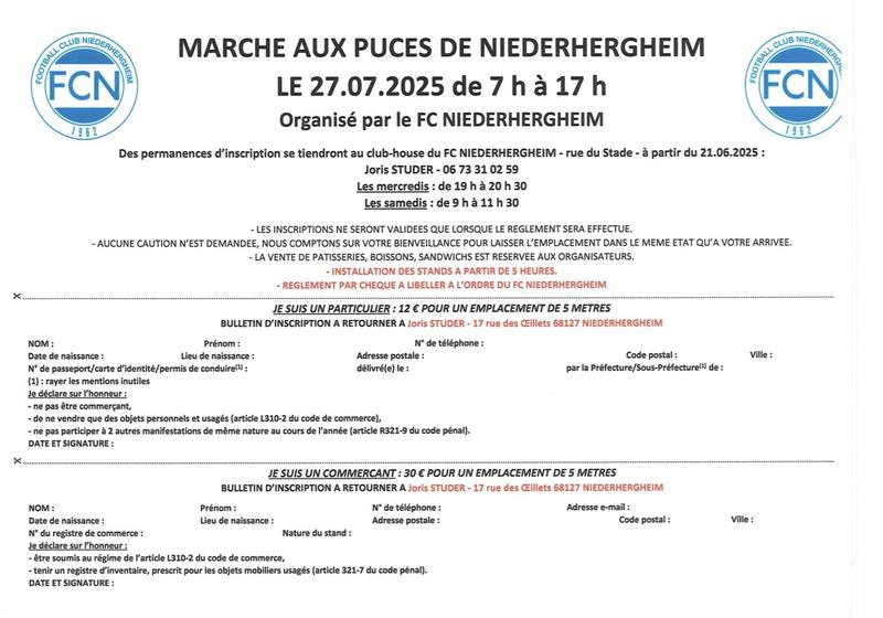 Marché aux puces